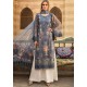 Mosaic Grey Embroidered Pakistani Designer Inspired Salwar Suit 