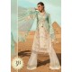 BISCAY GREEN & WHITE PAKISTANI SUMMER LAWN SUIT