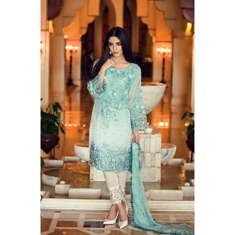 turquoise pakistani dresses