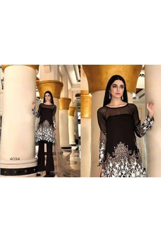 ZMB-4034 BLACK MARIA B STYLE PAKISTANI SALWAR KAMEEZ SUIT
