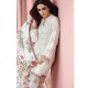 White Readymade Pakistani Style Summer Lawn Suit