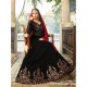 BLACK INDIAN WEDDING WEAR ANRAKALI GOWN
