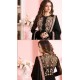 LT-97005 BLACK NITYA DESIGNER GEORGETTE ANARKALI SUIT