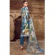 Teal Green Printed Lawn Suit Pakistani Designer Salwar Kameez