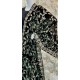 Khaki Green Embroidered Pakistani Velvet Shawl
