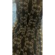 Black Embroidered Wrap Shawl