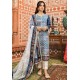 Blue Depths Pakistani Designer Lawn Suit