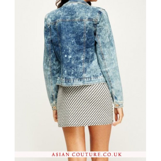 Stunning Denim Blue Jacket