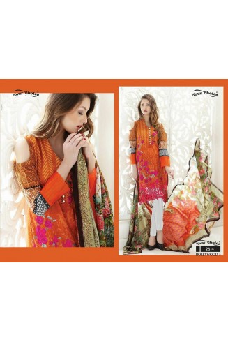Orange Red Dress Indian Salwar Suit