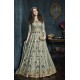 Light Green Bridal Dress Indian Designer Anarkali Gown
