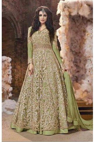 Z18001-G GREEN ZOYA EMERALD WEDDING DRESS