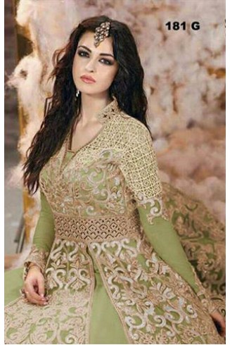Z18001-G GREEN ZOYA EMERALD WEDDING DRESS