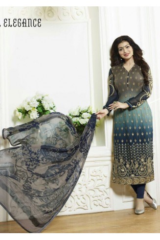 Two Tone Dress Party Wear Indian Outfit