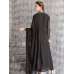 Elegant Black Dress With Mirror Details Anarkali Gown 