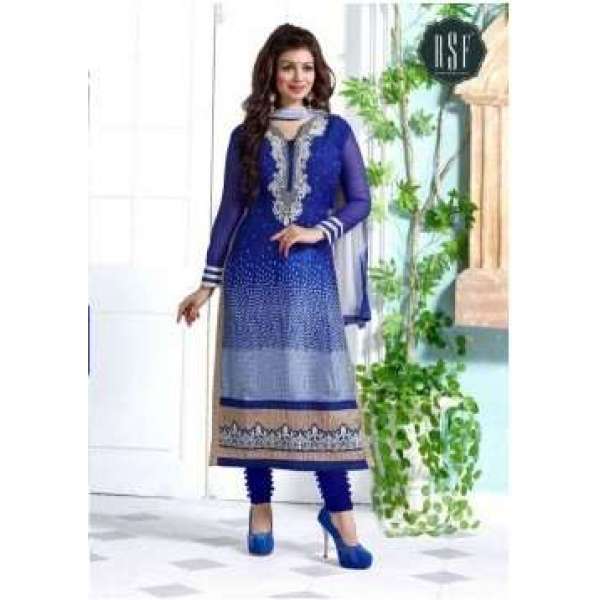 Blue Ayesha Thakia Salwar kameez Designer Suit