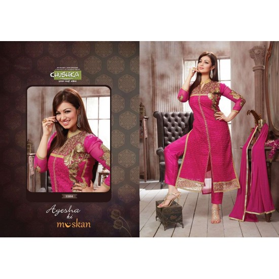 KH1504 PINK AYESHA TAKIA MUSKAN SALWAR KAMEEZ SUIT