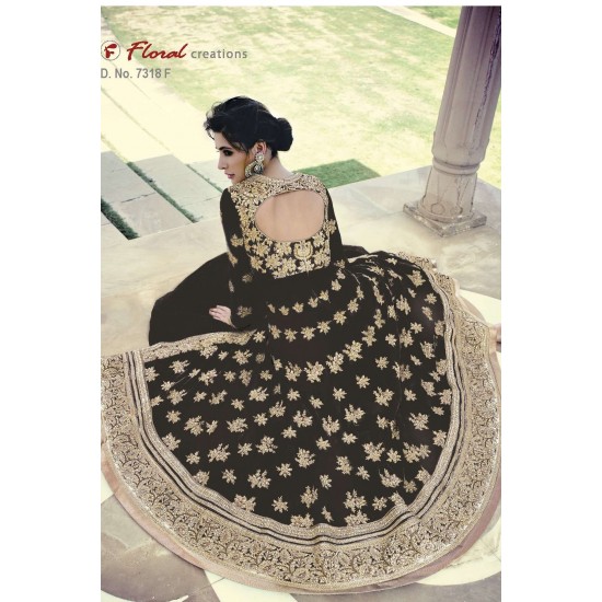 Black Indian Evening Dress 