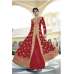 Red Indian Designer Wedding Anarkali Dress