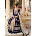 Blue & Beige Heavy Embroidered Pakistani Wedding Lehenga