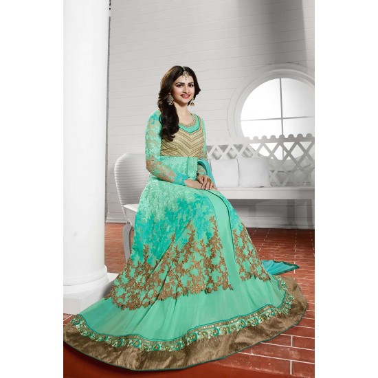 K3933 FEROZI KASEESH PRACHI DESIGNER ANARKALI SUIT