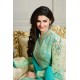 K4292 LIGHT GREEN KASEESH PRACHI-22 STRAIGHT SALWAR KAMEEZ SUIT 
