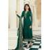 Green Crepe Summer Salwar Suit Royal Dress Material