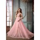 Elegant Gown Pink Net Embroidered Indian Party Maxi