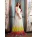 White Maxi Gown Indian Embroidered Party Dress