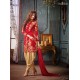 Red & Gold Patiala Suit Indian Punjabi Wedding Dress