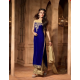 M2508 Blue MAISHA MASKEEN VELVET SUIT