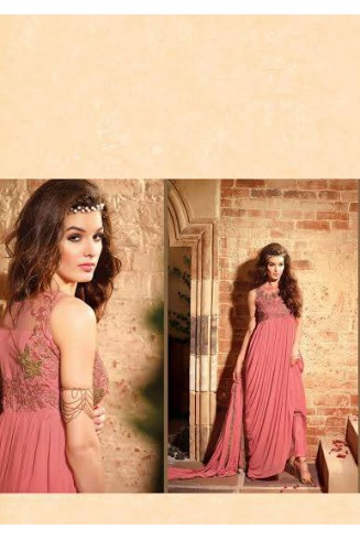 MN2705 PINK MAISHA NEERJA GEORGETTE SUIT