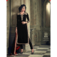 M23002 BLACK MOHINI GLAMOUR VELVET PARTY WEARS SUIT