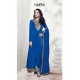 Royal Blue Embroidered Indian Shalwar Kamiz