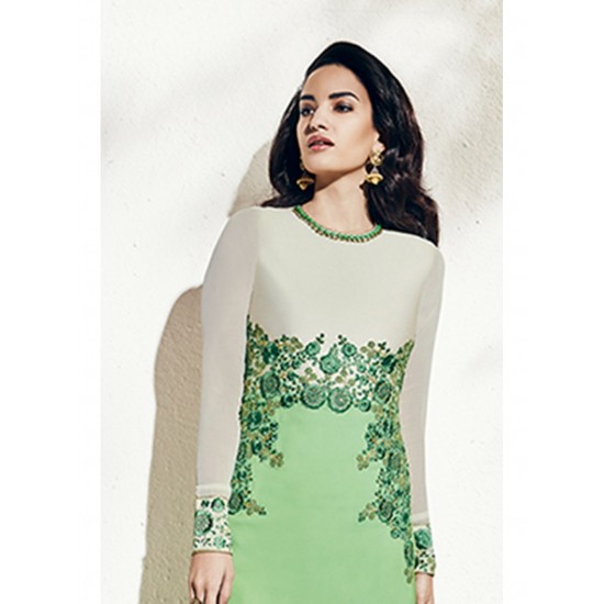 ROYAL GREEN PARTY WEAR INDIAN DESIGNER SUIT