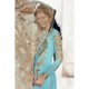 Sky Blue Pakistani Designer Wedding Salwar Suit 