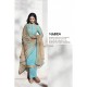 Sky Blue Pakistani Designer Wedding Salwar Suit 