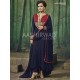 BLUE INDIAN DESIGNER ANARKALI SALWAR SUIT