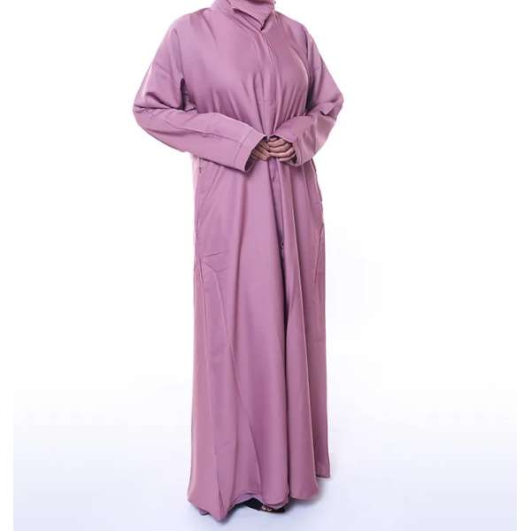 Plain Pink Abaya
