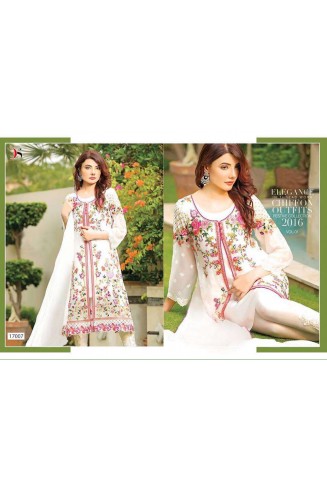 White Pakistani Suit Designer Dress