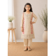 Gold Embroidered Girls Wedding Suit