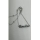 Amelia Double Chain Silver Plated Bracelet with Silver Balls