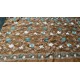 Brown Floral Embroidered Pashmina Shawl