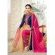 Blue & Pink Indian Designer Suit
