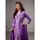 Purple Pakistani Cotton Dress Salwar Kameez Suit