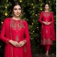 Red Desi Punjabi Designer Salwar Suit