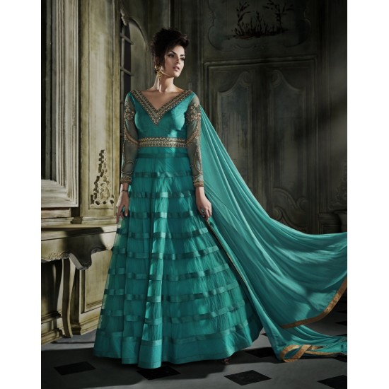 Emerald Green Indian Wedding Gown (TWO DRESSES FOR THE PRICES OF ONE)