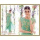 5305 Sky Blue And Cream Florals Heer Designer Suit