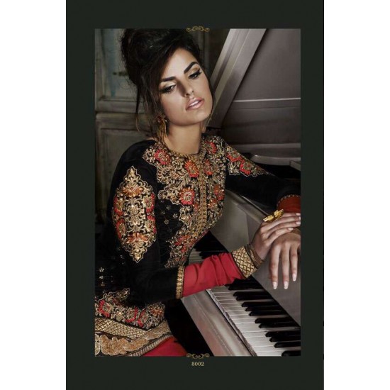 Black & Yellow Lehenga Choli Indian Wedding Dress