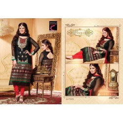 Black Ayesha Begum Party Wear Shalwar Kameez  Black Ayesha Begum Party Wear Shalwar Kameez