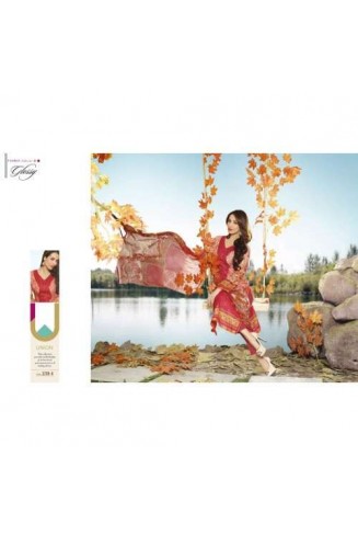 Red Lawn Fabric Pakistani Salwar Kameez Bollywood Suit